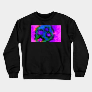 floral block colour Crewneck Sweatshirt